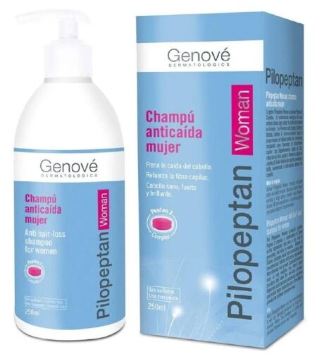Genov&eacute; Shampoo Antiqueda Pilopeptan 250 ml