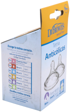 Op&ccedil;&otilde;es Preemie Flow Boca Larga Tetinas de Silicone 4 9M+ 2 unidades