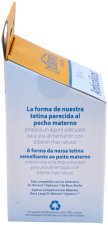Op&ccedil;&otilde;es Preemie Flow Boca Larga Tetinas de Silicone 4 9M+ 2 unidades
