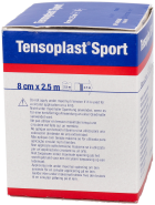 Atadura elástica adesiva esportiva Tensoplast 8 cm x 2,5 m
