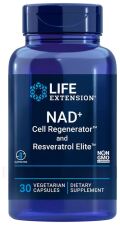 NAD+ Cell Regenerator e Resveratrol 30 cápsulas