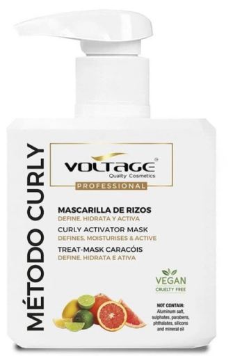 Voltage Cosmetics M&eacute;todo Curly M&aacute;scara Curly 500 ml