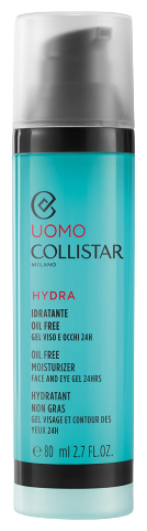 Uomo Oil-Free Gel Hidratante para Rosto e Olhos 80 ml