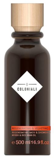 Creme de banho de mirra e óleo de farelo de arroz 500 ml