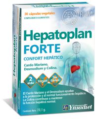 Hepatoplan Forte Zentrum 23, 1 gr 30 cápsulas