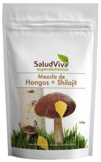 Mistura de cogumelos e shilajit 125 g