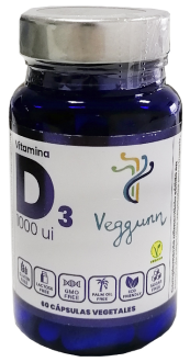 Vitamina D3 60 Cápsulas Vegetais