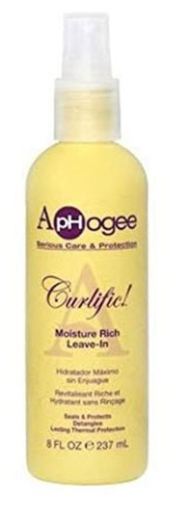 ApHogee Spray restaurador leave-in rico em umidade Curlific 237 ml