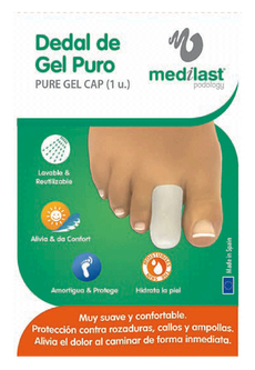 Dedal de malha de gel tamanho L