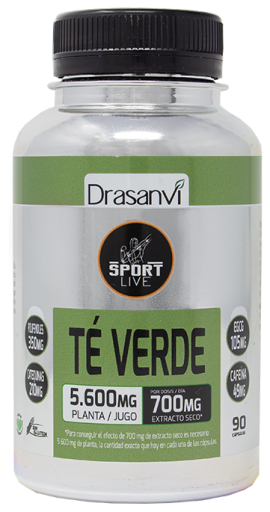 Drasanvi Ch&aacute; Verde Sport Live 90 c&aacute;psulas