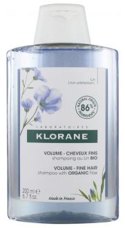 Shampoo de linho org&acirc;nico 200 ml