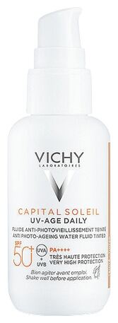 Vichy Capital Soleil Uv Age Protetor Di&aacute;rio com Cor FPS 50+ 40 ml