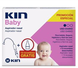 Kin Aspirador nasal para beb&ecirc; + conjunto de recarga