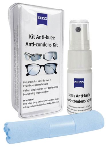 Kit antiembaçante para óculos