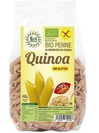 Macarrão Penne de Quinoa de Linho Bio sem Glúten 250 gr