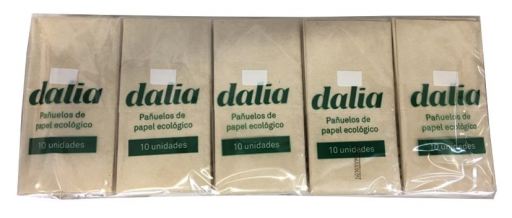 Dalia Pacote de len&ccedil;os faciais de bolso Bio 10 pe&ccedil;as