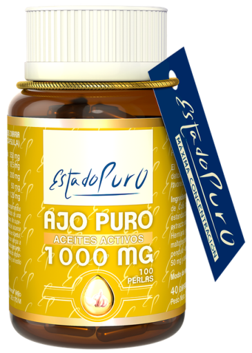 Tongil Alho puro 1000 mg 100 p&eacute;rolas
