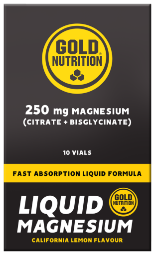 GoldNutrition Magn&eacute;sio L&iacute;quido 10 x 25 ml