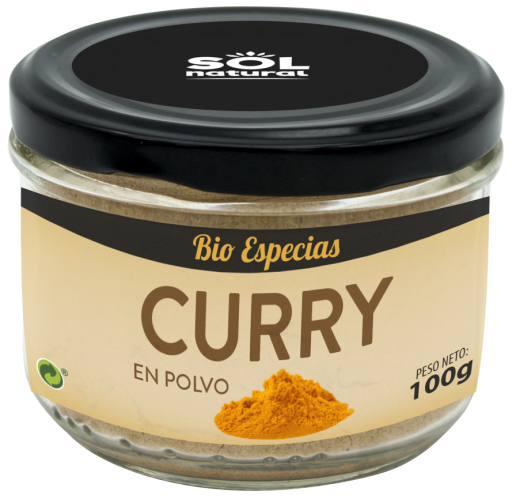 Caril Orgânico em Pó 100 gr