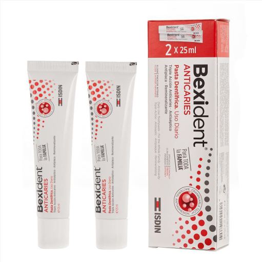 Bexident Pasta de dentes anticáries 2 x 25 ml
