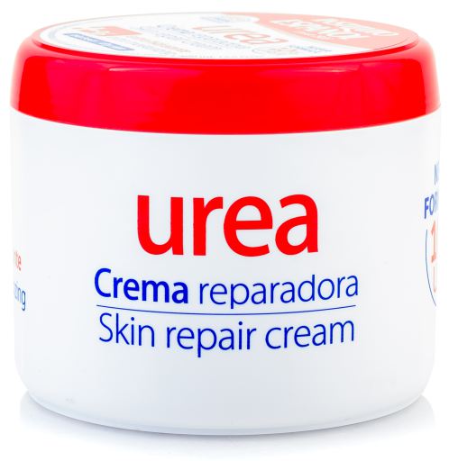 Frasco de creme reparador de ureia