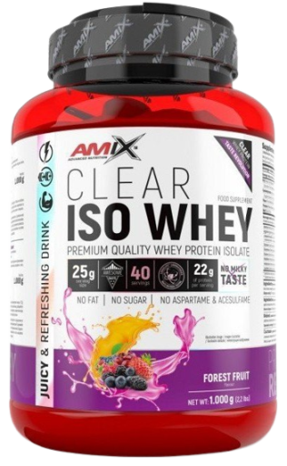 Amix Isolado de prote&iacute;na de soro de leite iso claro 1 kg