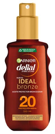 Delial Ideal Bronze Aceite Protector Bronceador SPF 20 150 ml