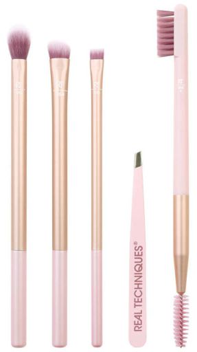 Conjunto de escova de olhos Natural Beauty 5 pe&ccedil;as