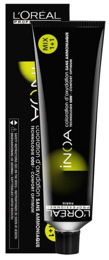 Inoa Coloracion Permanente 4.2 Casta&ntilde;o Medio Borgonha