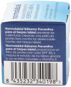 Normolabial Bálsamo para herpes labial FPS 30 Frasco de 8 ml