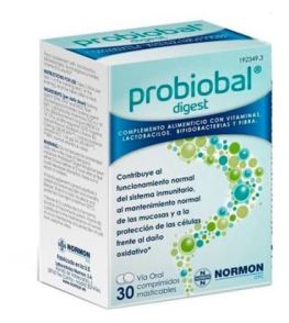 Normon Probiobal Digest Adulto 30 Comprimidos