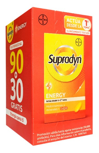 Supradyn Energia 90 + 30 Comprimidos