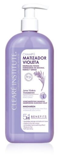 Clear&eacute; Institute Shampoo Matizante Violeta 400 ml