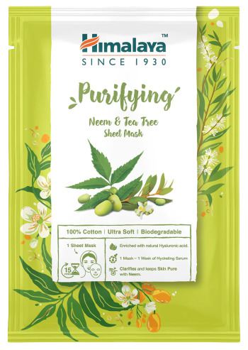 Máscara Purificante Neem &amp; Tea Tree Sheet 30 ml