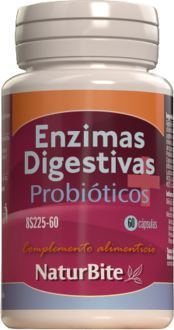 Enzimas Digestivas e Probióticos 60 Cápsulas