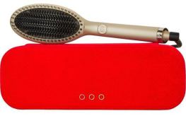 Escova Alisadora Grand Luxe Glide Gold Champagne