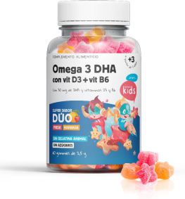 Ômega 3 DHA com Vit D3 + Vit B6 60 Gomas 2,5 gr