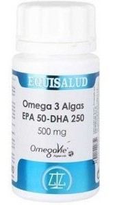 Algas Ômega 3 Epa50-Dha250 500 mg 40 Pérolas