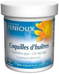 Concha de Ostra Fenioux 320 mg 200 Cápsulas