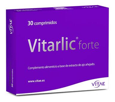 Vitae Vitarlic Forte com Extrato de Alho 30 Comprimidos