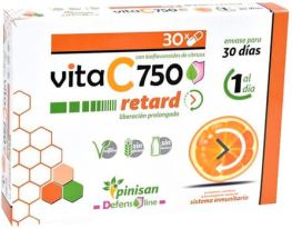 Vita C Retard 750 mg 30 Cápsulas