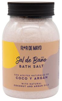 Flor de Mayo Sal de Banho de Argan e Coco 650 gr