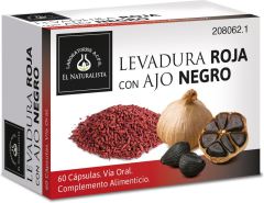 Arroz Vermelho Fermentado + Alho Preto 60 Cápsulas
