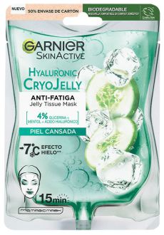 Garnier Skin Active M&aacute;scara Hialur&ocirc;nica Cryo Jelly Antifadiga 5 gr