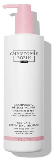 Christophe Robin Shampoo volumizador delicado com extratos de rosas