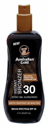 Australian Gold Gel Spray com Tanner Instant&acirc;neo 237 ml