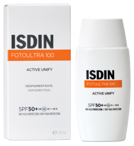 Isdin Fotoultra 100 Active Unify FPS 50+ 50ml