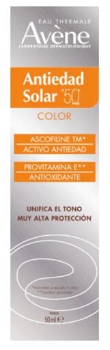 Protetor Solar Antienvelhecimento com Cor FPS 50+ 50 ml