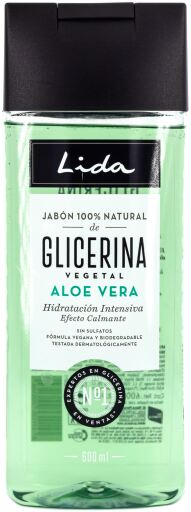 Sabonete Corporal de Glicerina e Aloe Vera 600 ml