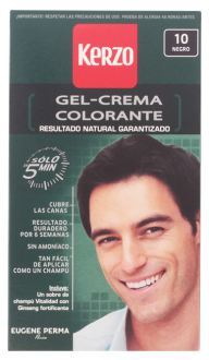 Coloração em gel creme para homens
